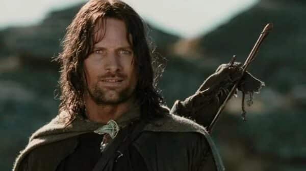 Viggo Mortensen come Aragorn ne "Il Signore degli Anelli"