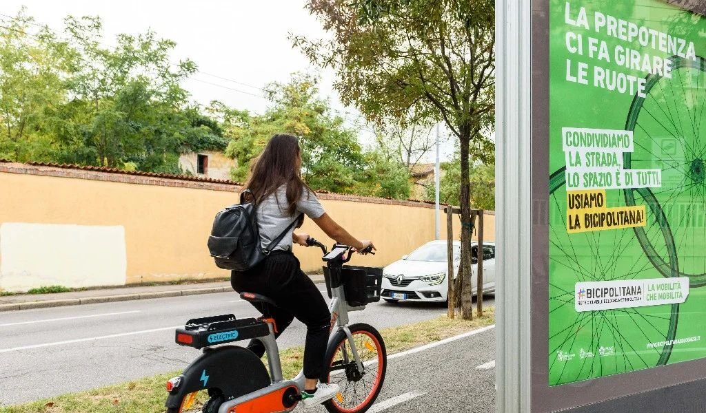 Novità in città per il bike sharing (©ComunediBologna)