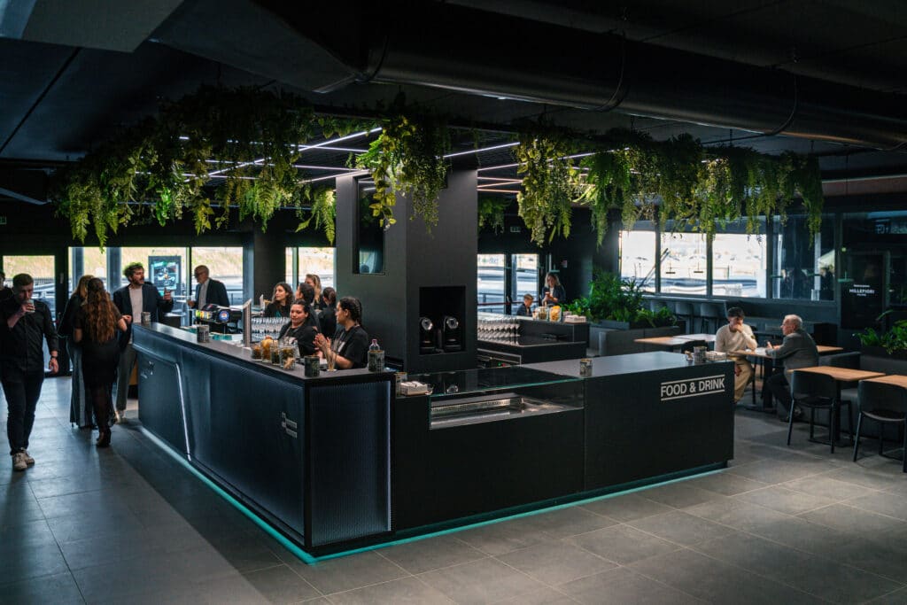 L'area ristoro di theway a Imola (© theway)