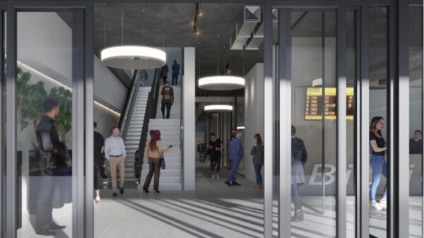 Modello di come sarà l'Autostazione di Bologna (©Comune di Bologna)