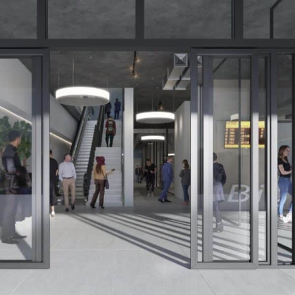 Modello di come sarà l'Autostazione di Bologna (©Comune di Bologna)