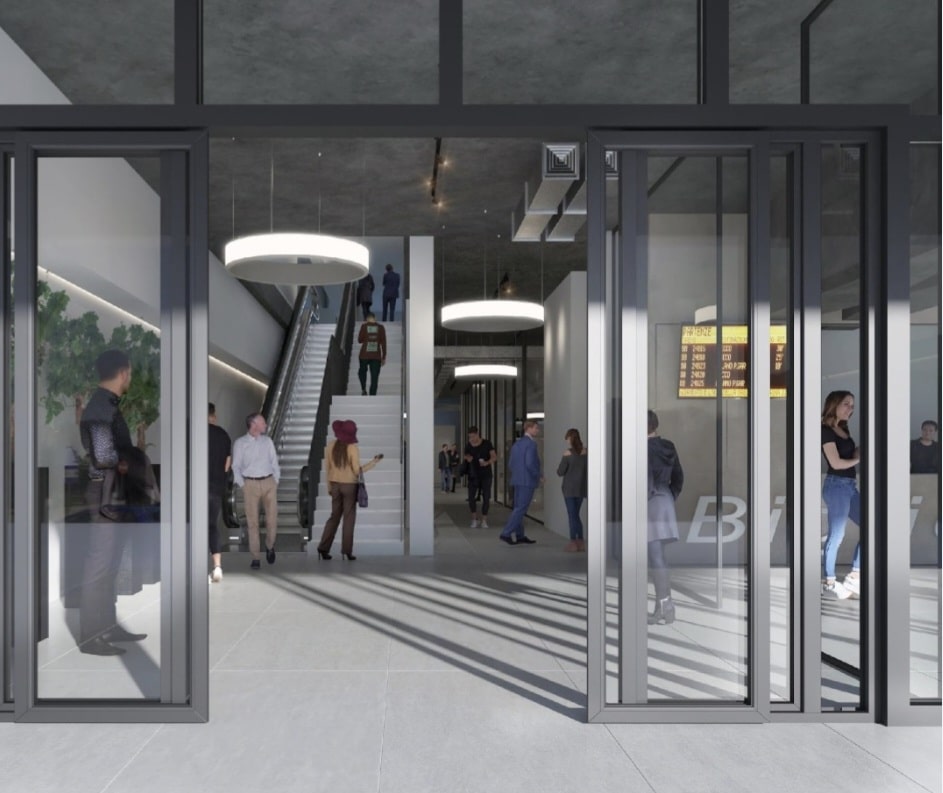 Modello di come sarà l'Autostazione di Bologna (©Comune di Bologna)