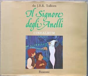 Copertina del Cinealbum Signore degli Anelli