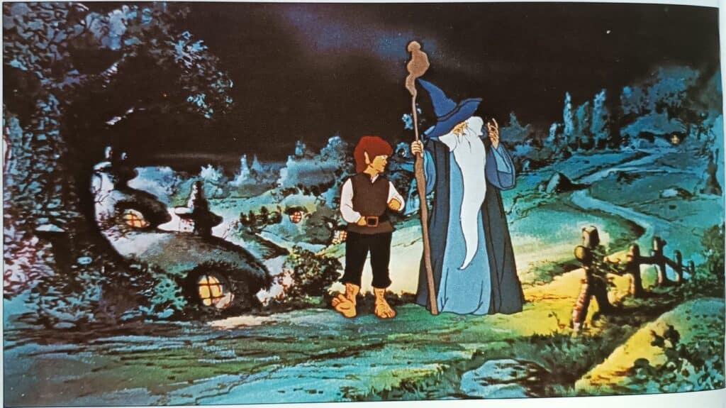 Cinealbum Signore degli Anelli - Frodo e Gandalf nella Contea