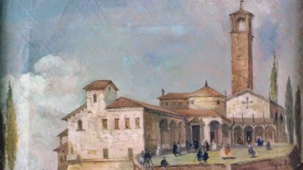 Madonna del Monte - dettagio acquerello