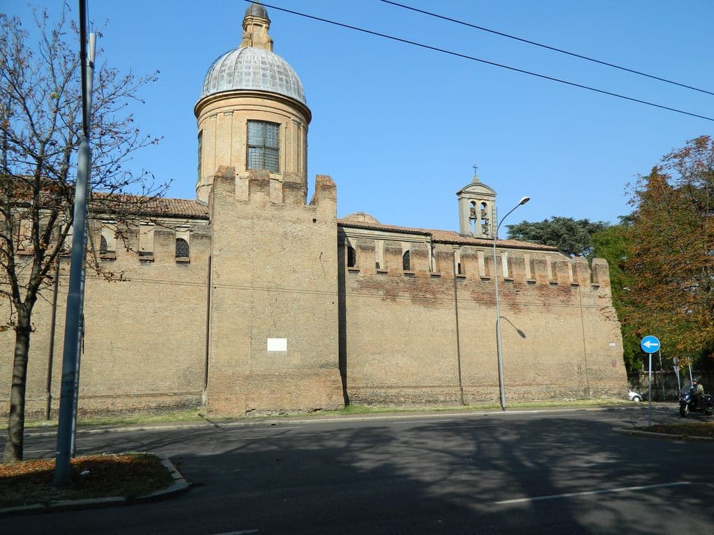 Mura del Baraccano coinvolte dall'esplosione
