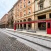 Tram di Bologna, una ricostruzione di come saranno le pensiline