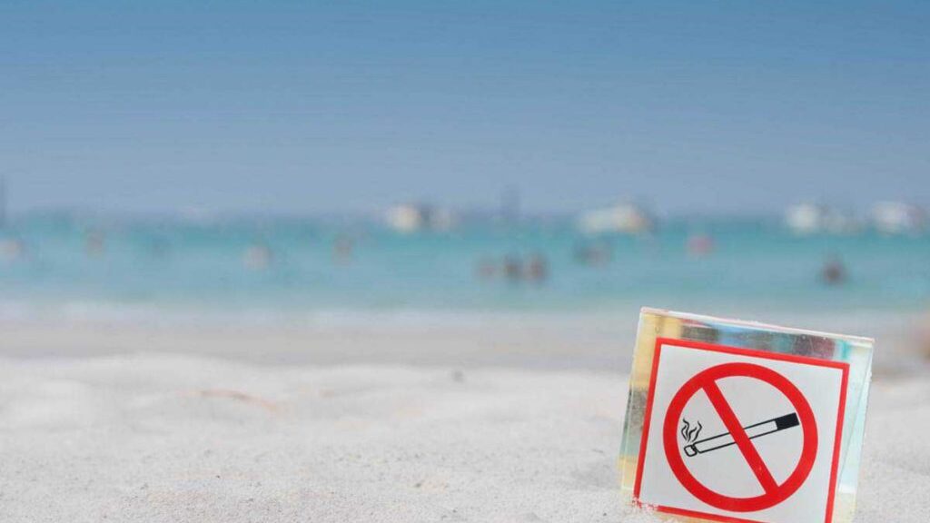 Divieto Fumo in Spiaggia