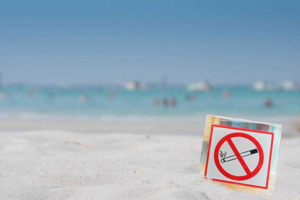 Divieto Fumo in Spiaggia