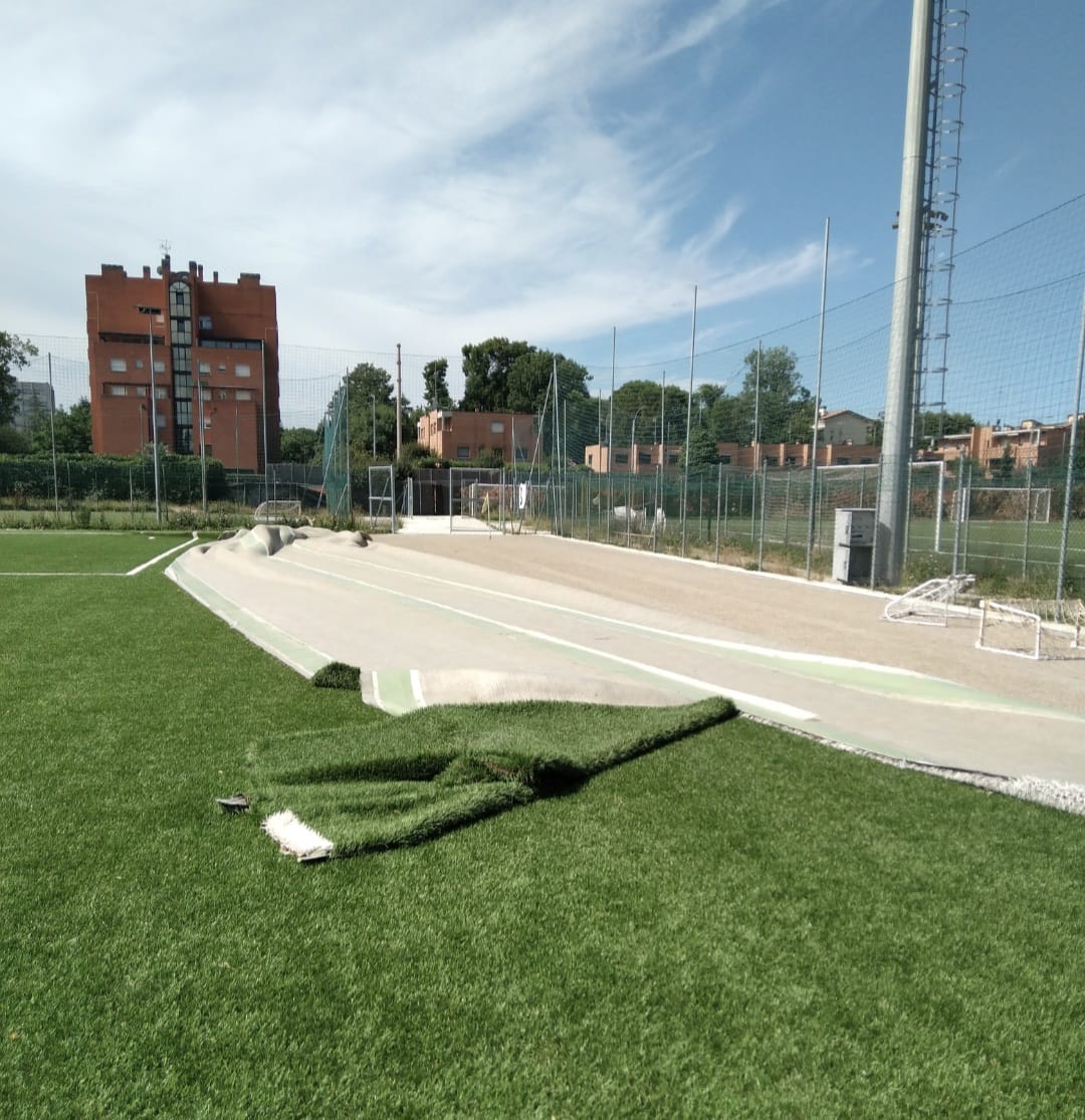 Bologna, il Centro Sportivo Biavati vandalizzato