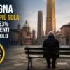 Bologna sempre più sola, il 53% delle famiglie sono unipersonali