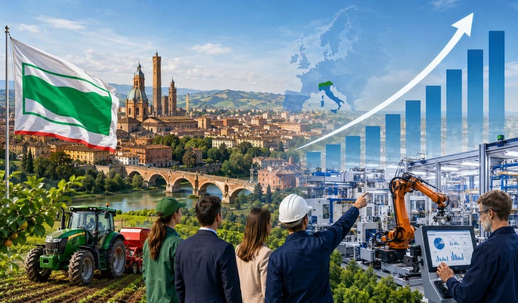 Emilia-Romagna motore economico d'Italia: dati sopra la media per la nostra regione