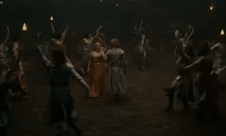 Galadriel e Celebrimbor danzano assieme
