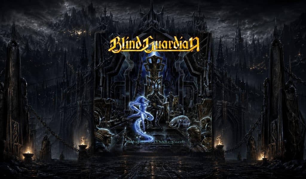 Nightfall in Middle-Earth dei Blind Guardian, immagine creata con IA