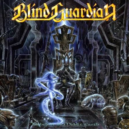Copertina dell' album dei Blind Guardian "Nightfall in Middle-Earth"