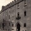 Palazzo Pepoli in via Castiglione da una cartolina1950-60