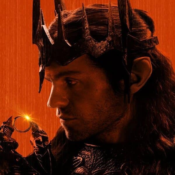 Sauron con in mano l'Unico Anello- Terza Stagione di Rings of Power