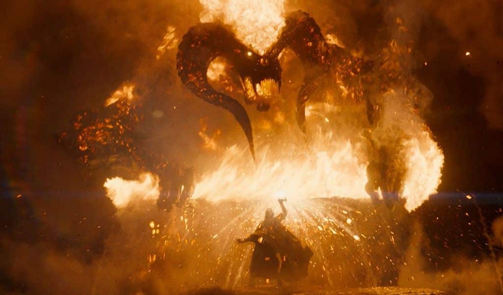Sauron affronta il Balrog nel video di Rings of Power terza stagione
