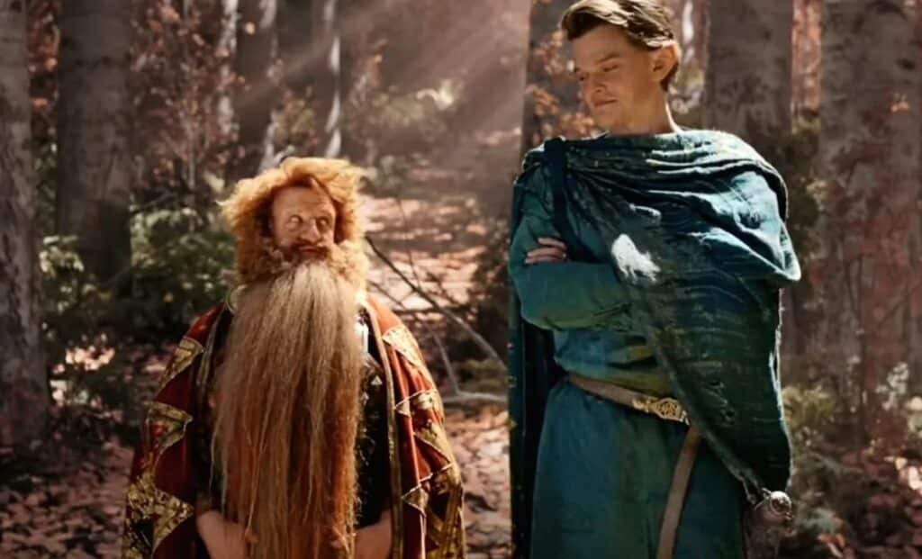 Durin ed Elrond - Il Signore degli Anelli Gli Anelli del Potere Stagione 1 (@ Amazon Studios)