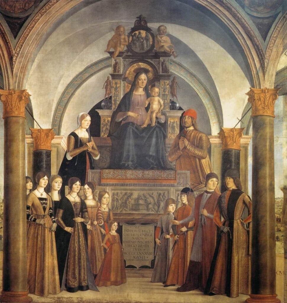 Pala Bentivoglio, opera di Lorenzo Costa