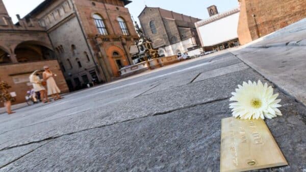 Sampietrini della Memoria per le vittime della Strage di Bologna del 2 Agosto 1980