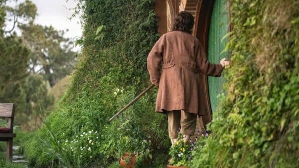 Frodo a casa Baggins in Caccia a Gollum