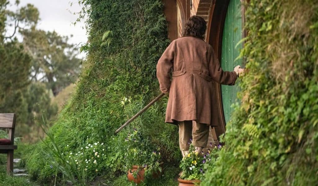 Frodo a casa Baggins in Caccia a Gollum