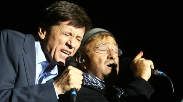 Gianni Morandi e Lucio Dalla