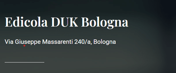 Edicola DUK Bologna