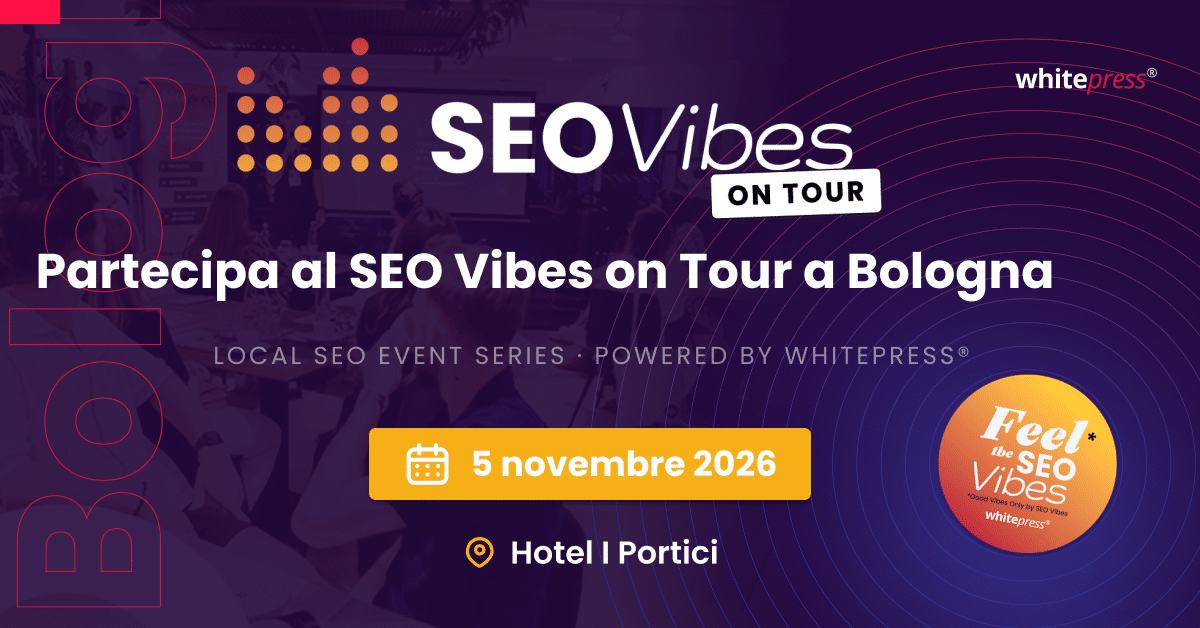 SEO Vibes - Bologna 5 novembre 2026