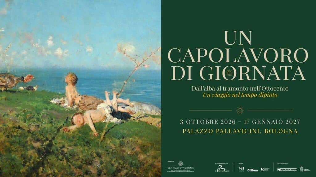 Locandina della mostra "Un Capolavoro di Giornata"
